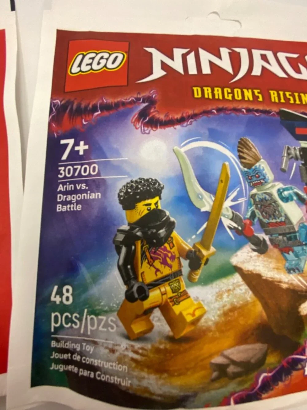 2 LEGO Ninjago Dragons Rising 30700 Arin Vs. Dragonian Battle 48-Piece Building - Picture 6 of 8